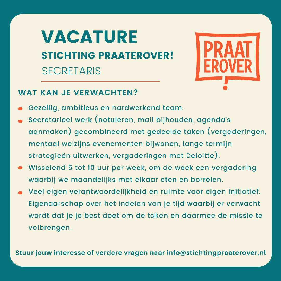 vacature secretaris